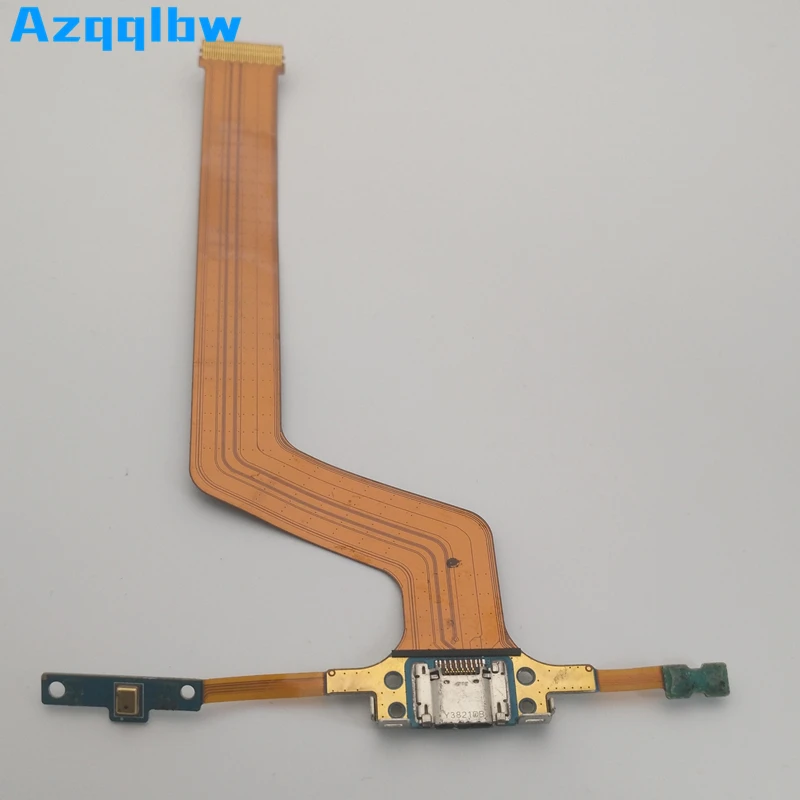 

Azqqlbw 10pcs/lot original For Samsung Galaxy Note 10.1 2014 P600 P605 P601 Micro USB Charging Port Charger Flex Cable