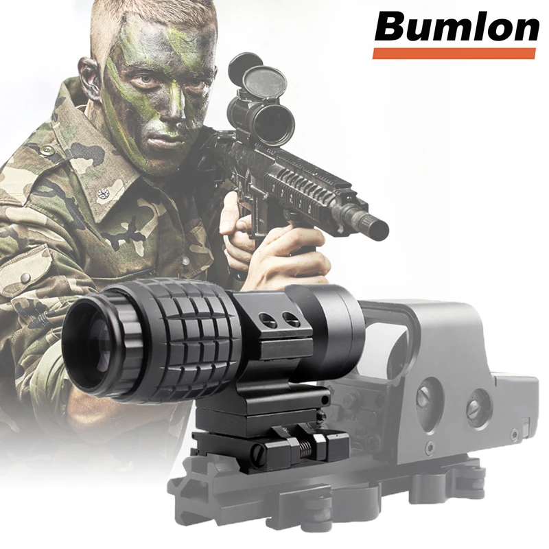 Тактический 3x лупа прицел Airsoft 3X30mm увеличительное область фокусировки