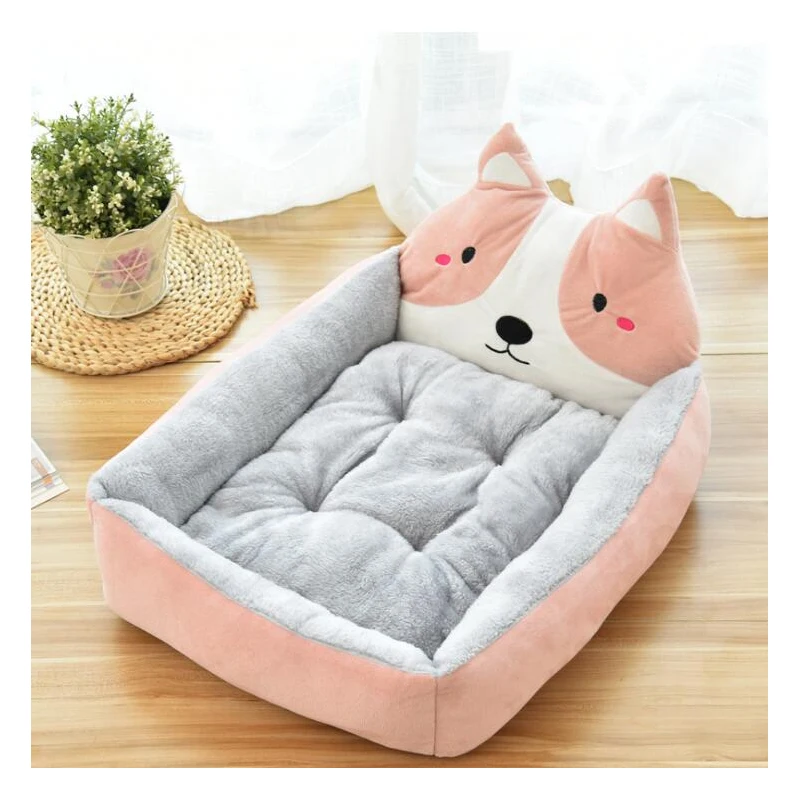 Pet Beds for Dogs Cats Soft Cotton Breathable Dog Sofas House Bed Hand Wash Bench For Small Large | Дом и сад