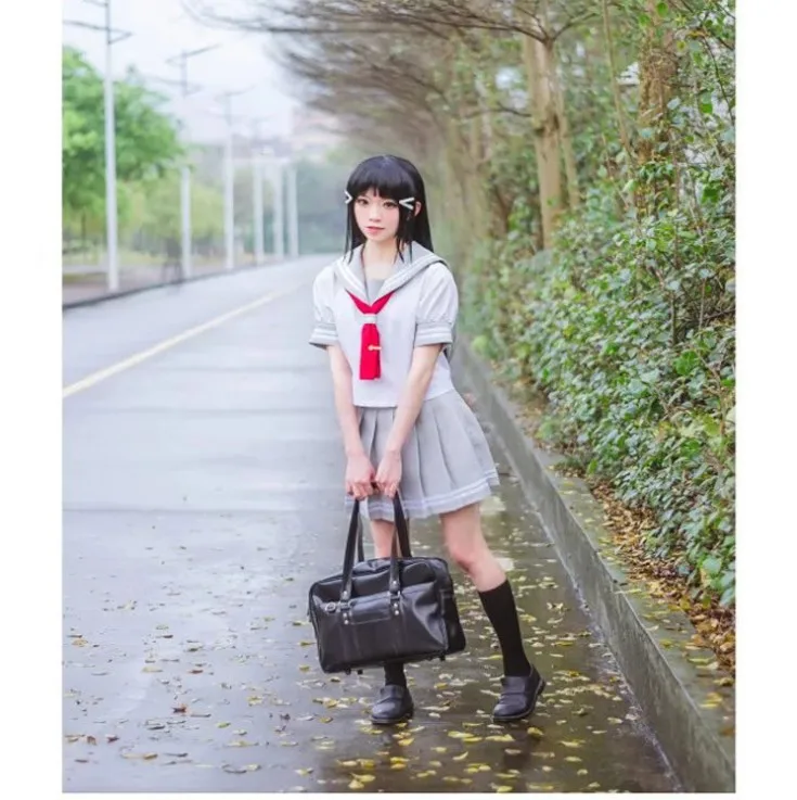 Cosplay Japan Comic Love life Sunshine role Play the clothing High view Chicago girl Seaman uniform Aqours School |