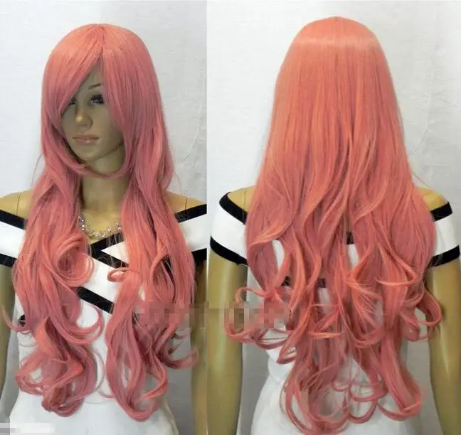 ГОРЯЧАЯ Бесплатная Доставка&gt&gt&gt&gt Sexy Lady девушка Ярко-розовый радуга Косплей