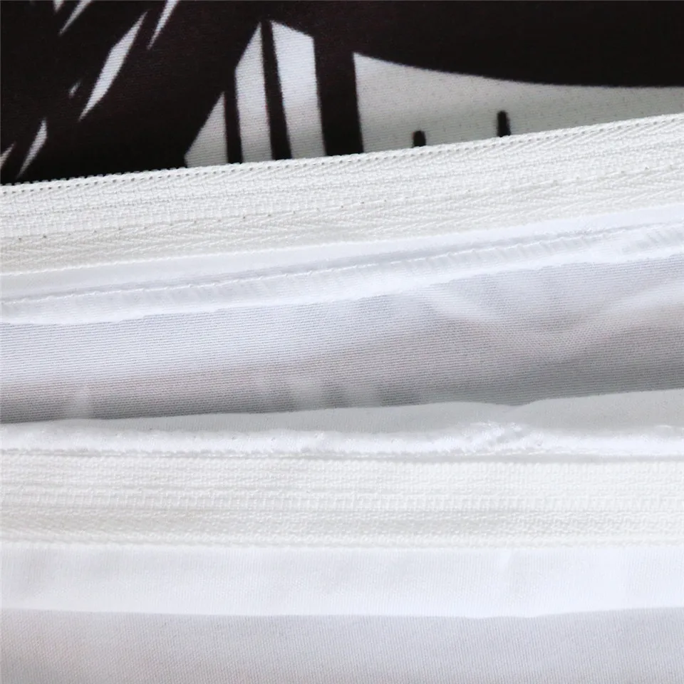 Постельное белье Outlet Death Moth с черепом Комплект постельного белья богемный пододеяльник набор черный белый домашний текстиль бабочка готическое постельное белье