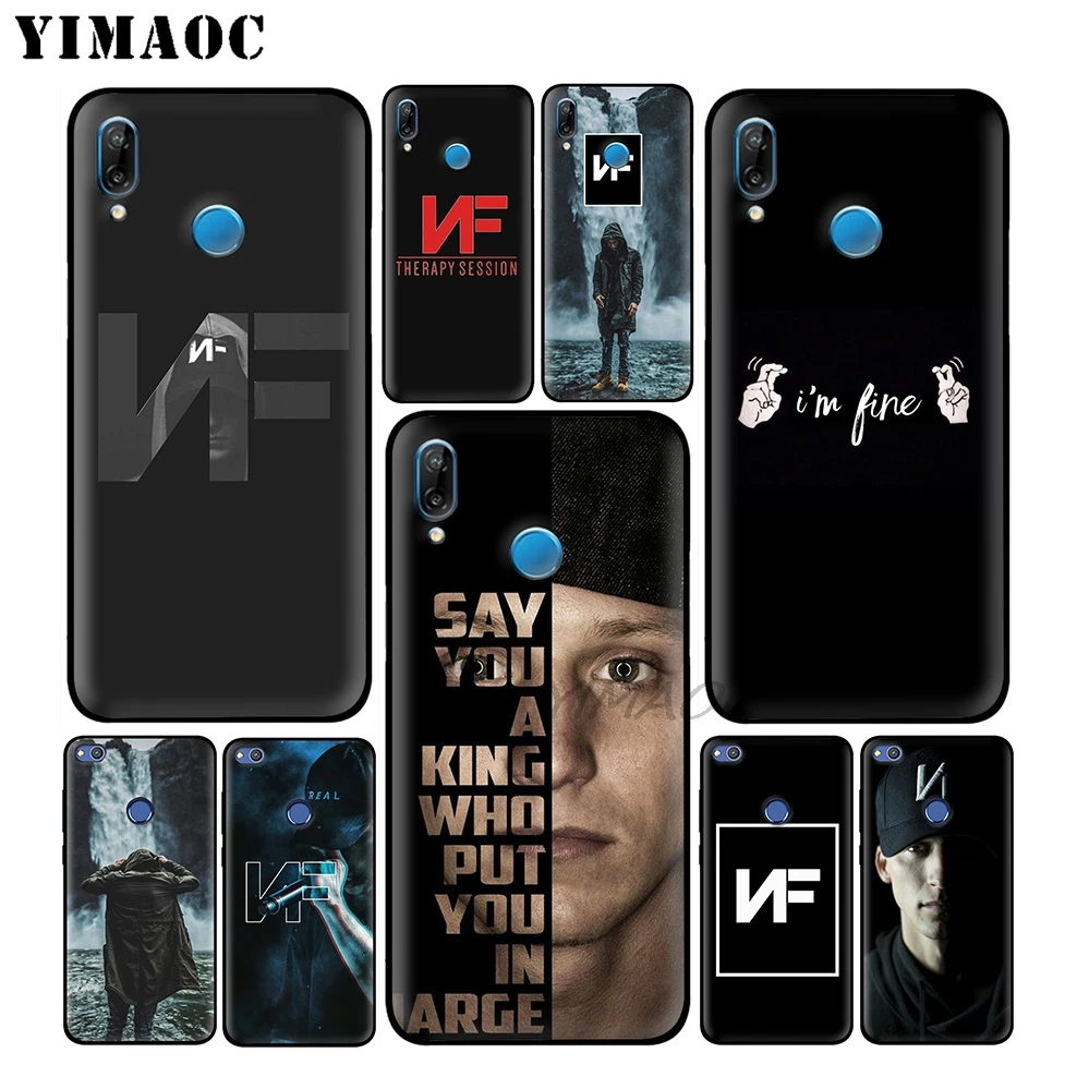 YIMAOC NF Rapper Singer Pop Soft Case for Huawei Honor Mate 20 9X Note 10 Pro 8X 8 6A 7A 7X 7C Y9 Y7 Y6 Prime 2018 2017 View |
