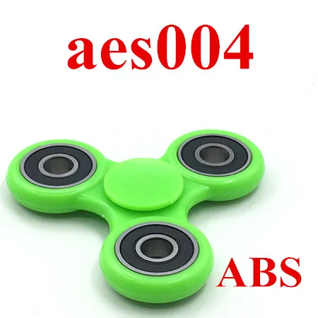 1 pc ABS Green 1 шт. Радужный Спиннер-Спиннер красочный ручной Спиннер антистресс палец гироскоп Игрушка-Лидер продаж, спинер для детей занятая доска ABS пластик игрушка - Цвет: 1 pc ABS Green