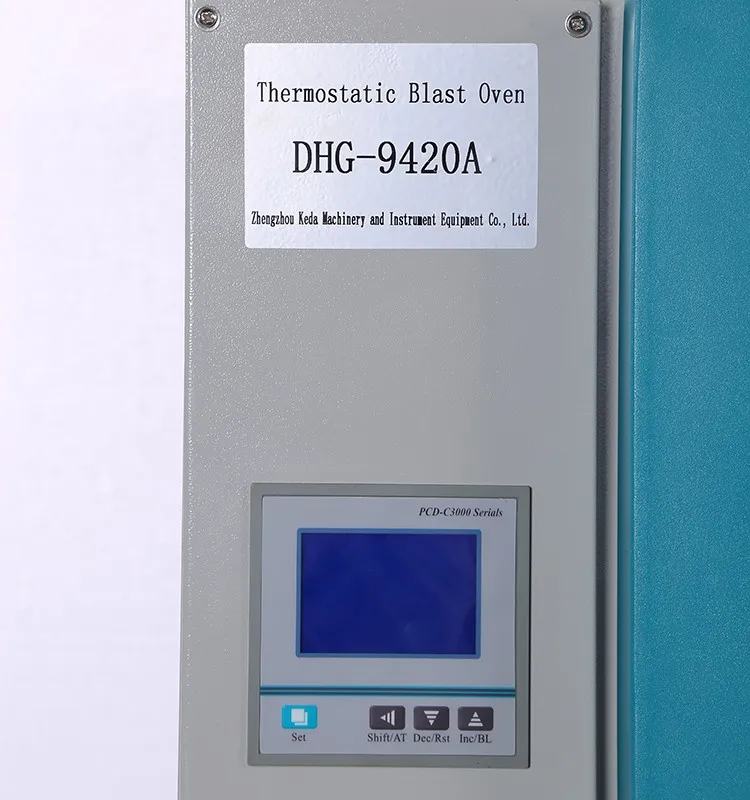 ZOIBKD лучшее качество DHG-9420A 3 полки из нержавеющей стали Настольный горячий воздух циркуляции почвы воздушная печь для высушивания