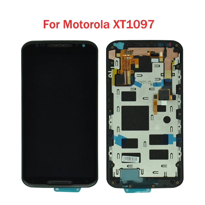 Фото Для Motorola MOTO X + 1X2 XT1092 XT1095 XT1096 XT1097 ЖК дисплей с сенсорным экраном дигитайзер в сборе