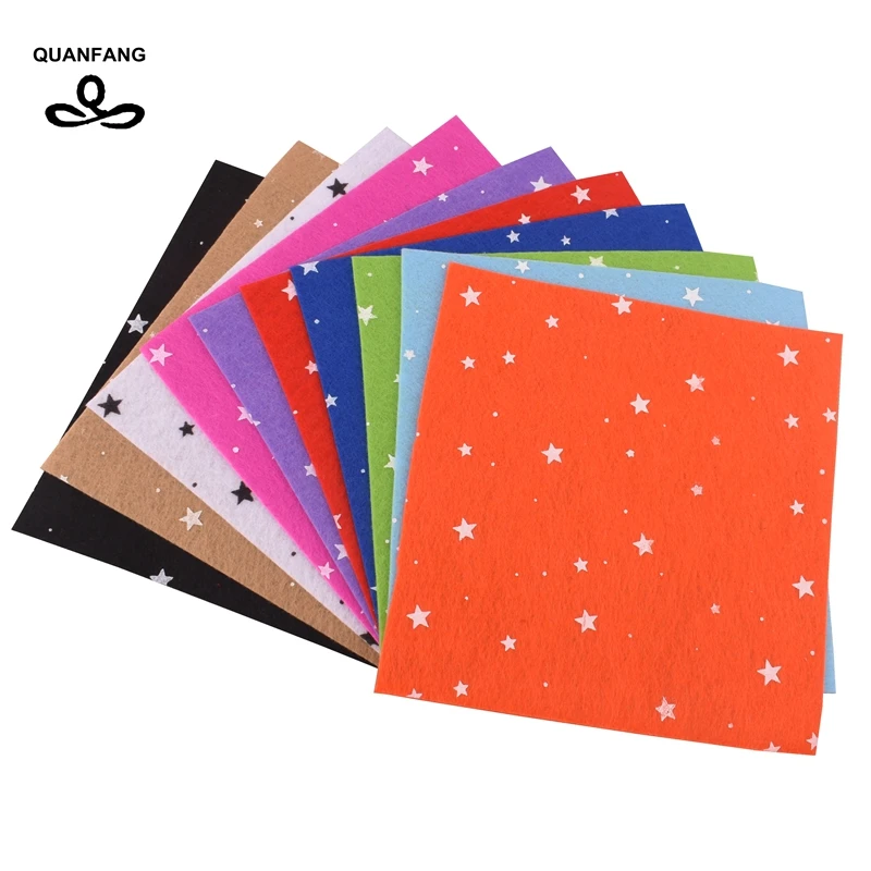 Фетр из нетканого материала толщиной 1 мм для украшения дома набор шитья кукол