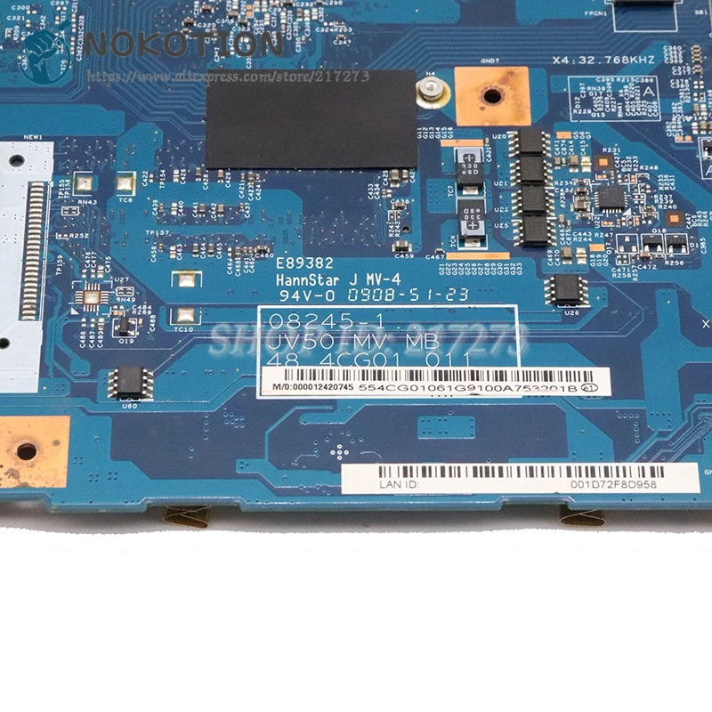 NOKOTION acer Aspire 5738 5738G материнская плата для ноутбука MBP5601005 MB. P5601.005 09925-1 48.4CG10.011 материнская плата с бесплатным ЦП
