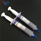 Термопаста HY510, серая Теплопроводящая силиконовая паста для охлаждающего ГПУ чипсет процессора, 30 г