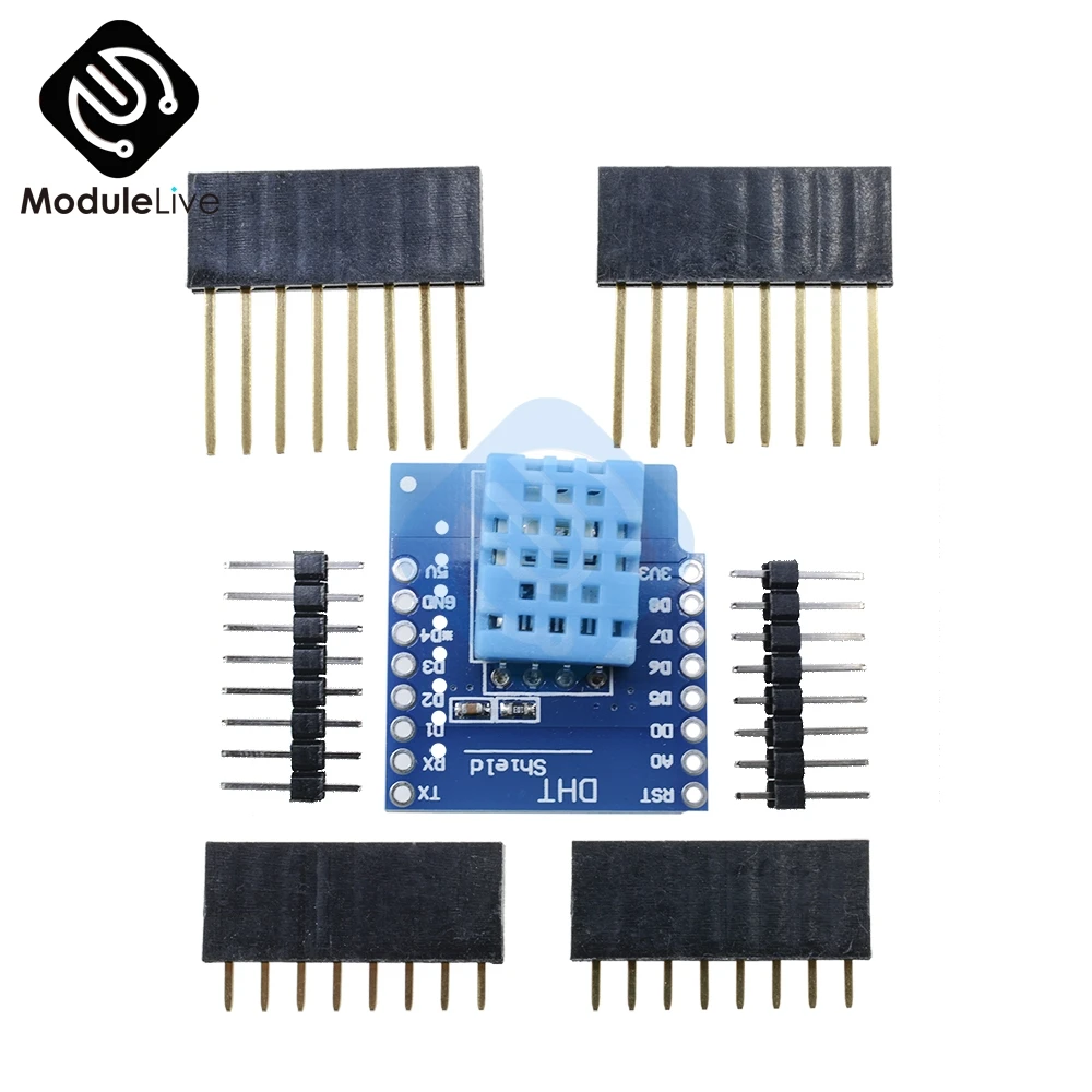 D1 Mini DHT11 цифровая одинарная шина защитный модуль датчика температуры и влажности