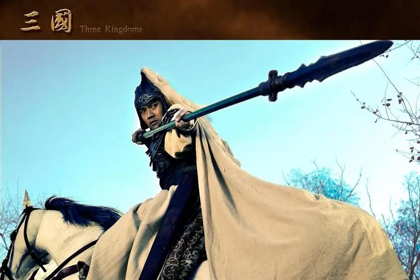 S0301 фильм три царства генерал Чжао Юнь Чжи длинное копье меч полюс рука 71&quot |