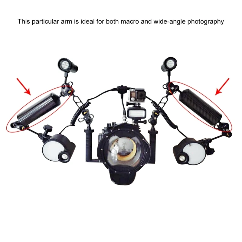 PULUZ Professional Five Технические характеристики двойные шарики из углеродного волокна