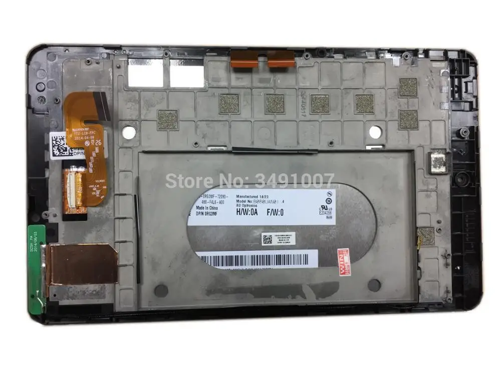 8F04R для Dell Venue 8 (3840) планшет сенсорный экран светодиодный ЖК стекло Дисплей в сборе