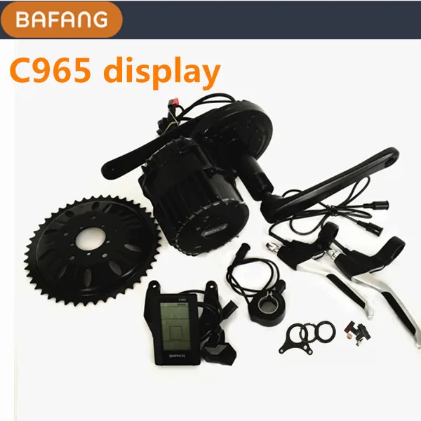 C965 bafang 8fun двигателя bbshd bbs03 48 В 1000 Вт электрический комплект велосипед с 12ah