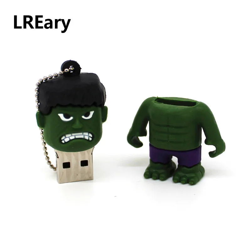 Мультяшный супер герой Халк модель Флешка карта памяти usb флеш накопитель 4 ГБ/8