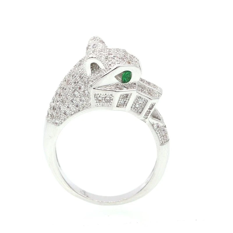 JINYAO модное романтическое женское ювелирное изделие с тигриным цирконием белое