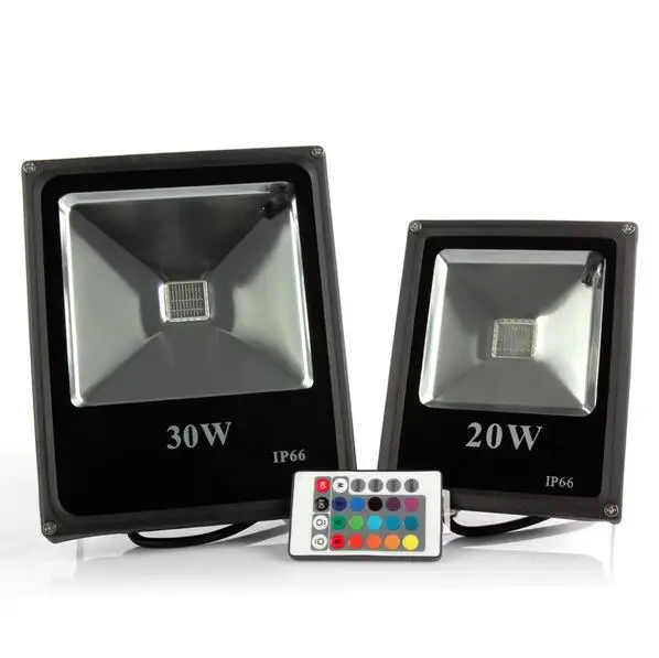 Водонепроницаемый светодиодный прожексветильник RGB/WW/CW 10 Вт 20 30 50 85 ~ 265 в | Лампы и