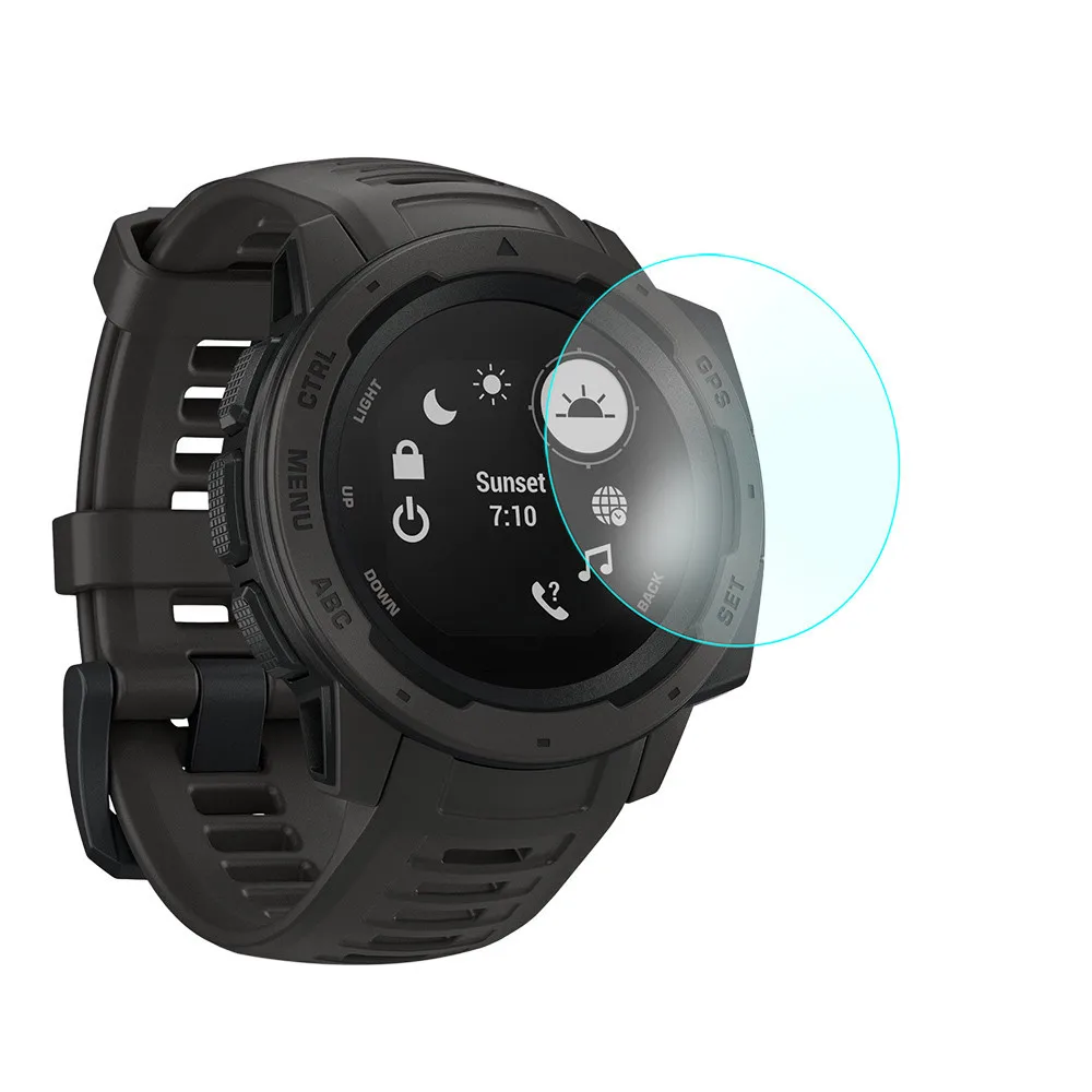 Новинка 2020 ультра прозрачная пленка закаленное стекло Защита для экрана Garmin Instinct