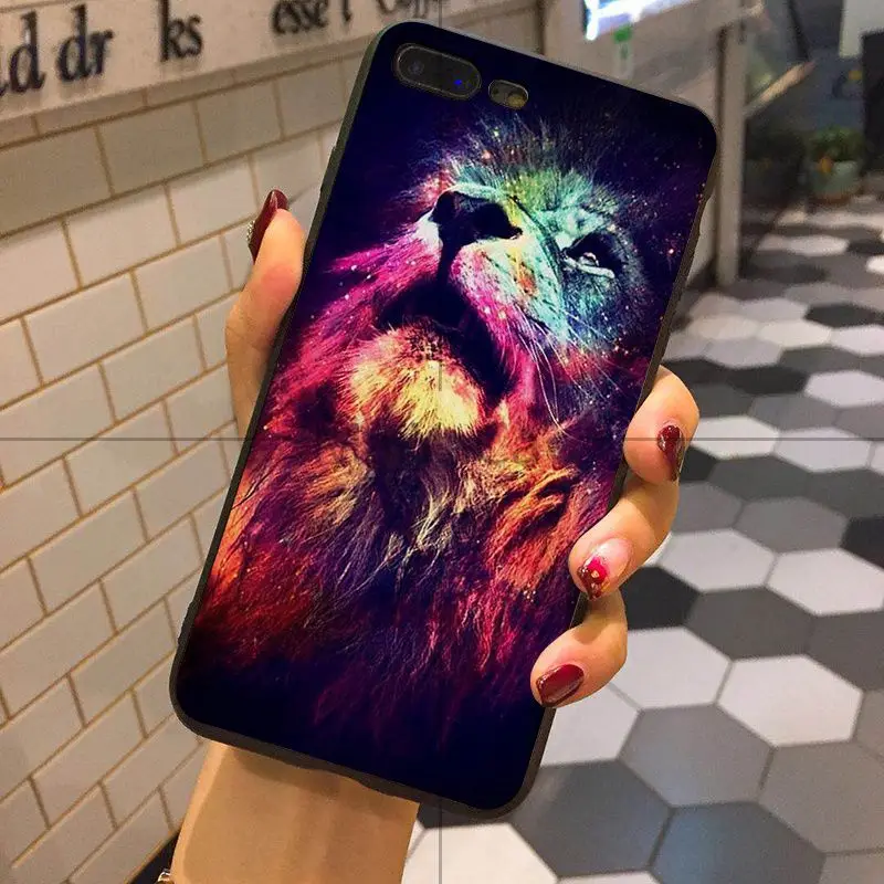 A9 MaiYaCa лев тигр Мягкий ТПУ чехол для телефона чехол мягкий TPU Funda Coque для iPhone 8 7 6 6S Plus 5 5S SE XR X XS MAX Coque Shell - Цвет: A9