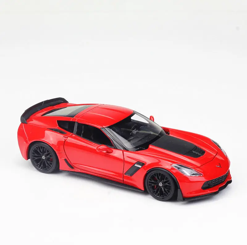 Welly 1:24 2017 Корвет Z06 литья под давлением модель спортивный автомобиль гоночный