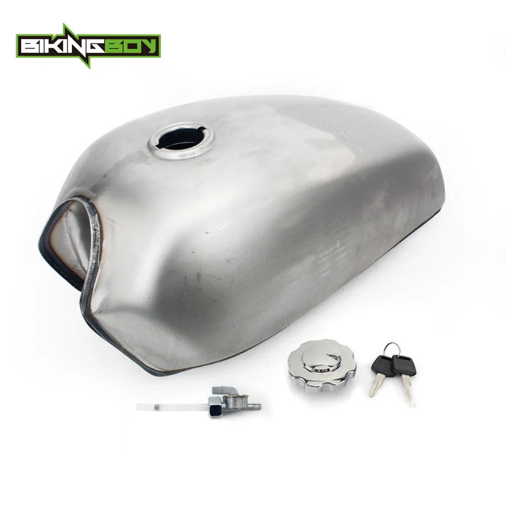 BIKINGBOY 9 л 2 4 Гал Универсальный Газовый топливный бак Cafe Racer для Honda JH70 Винтажный