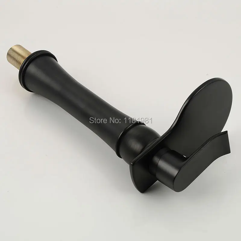 Новый почерневший кран для ванной комнаты современный латунный смеситель с