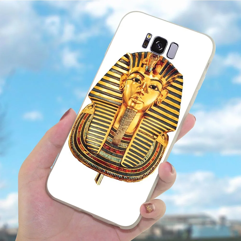 Мягкий ТПУ чехол для телефона Samsung Galaxy A70 Anubis Ankh Фараон A3 A6 Plus A5 A7 A8 A9 A10 A20 A30 A40 A50