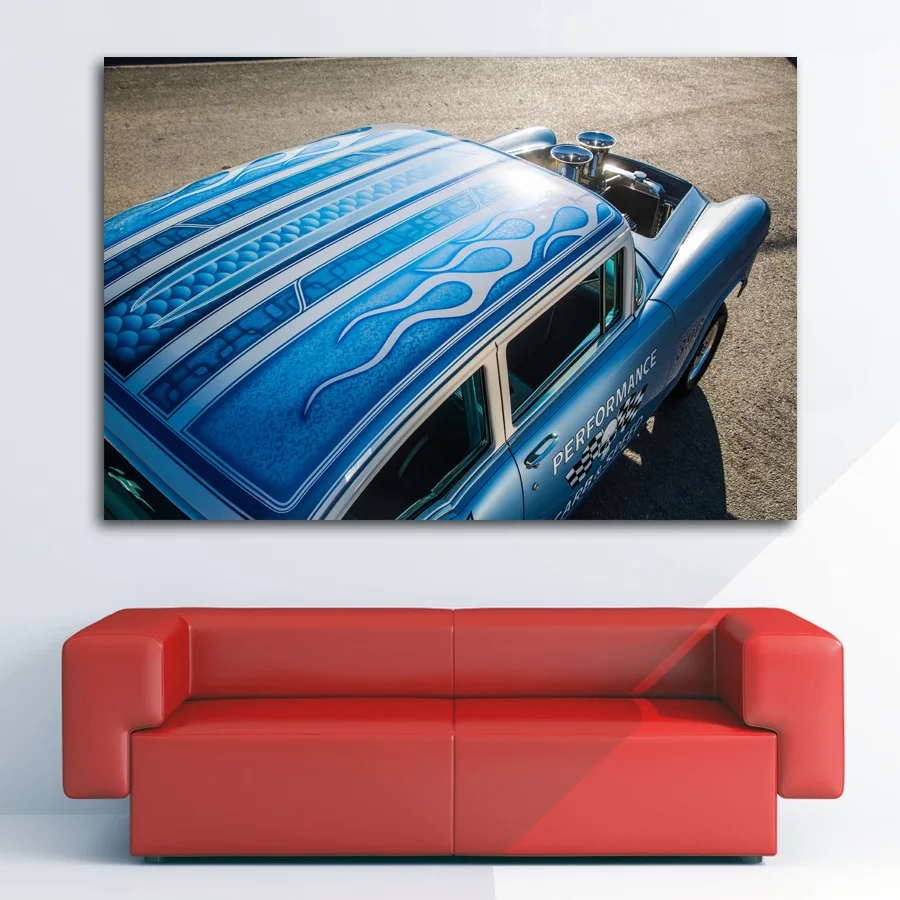 Настенные художественные плакаты картина с рисунком фрикционов гоночных гонок