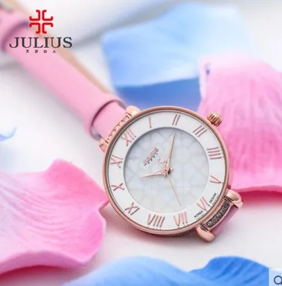 Часы Julius для девочек Модель 2016 года Корея новая модель кварцевые часы 2016|watch