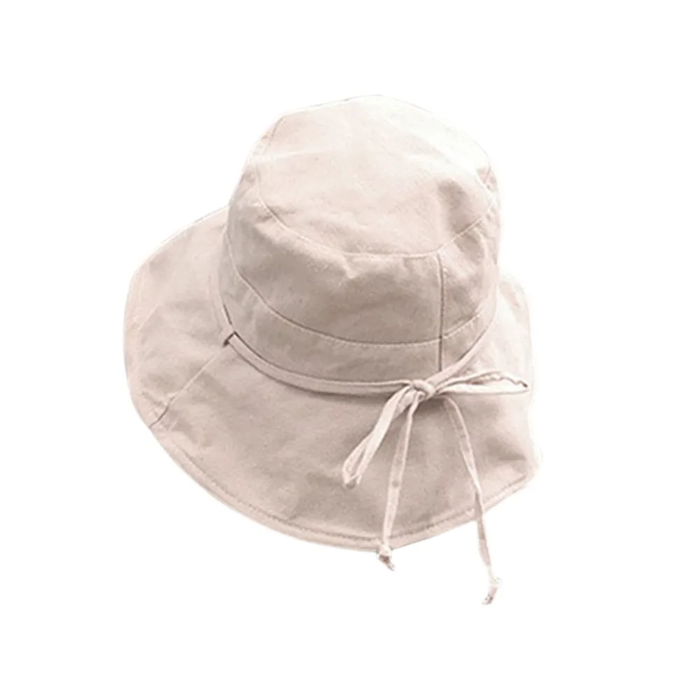 1 шт. женская летняя пляжная Солнцезащитная шляпа с широкими полями складная