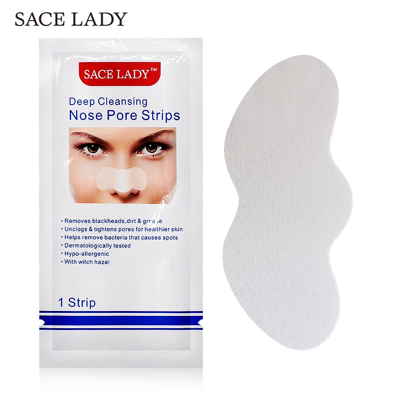 SACE LADY маска для удаления черных точек носа 24 шт . глубокое очищение очищающая