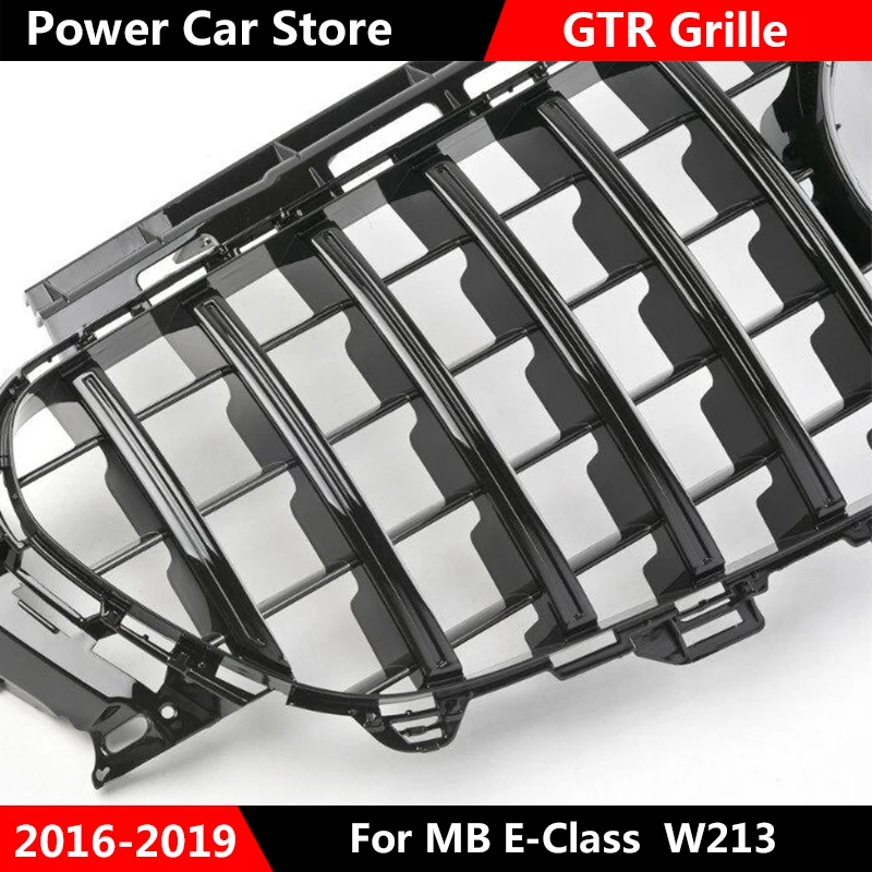 Автомобильный передний бампер GTR решетка гоночные решетки для Mercedes Benz W213 E200 E300 E400