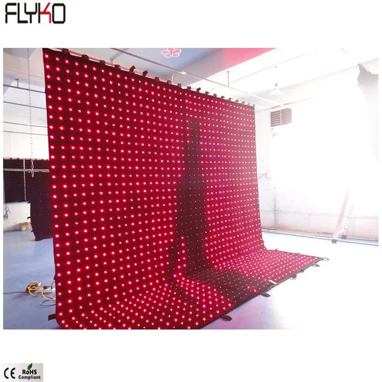 Flyko большой огнеупорный полноцветный бархатный двухслойный P100mm 4x4m гибкий