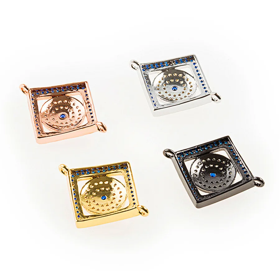 Ювелирные соединители ручной работы Hamsa Hand Evil Eye Charm аксессуары Принадлежности