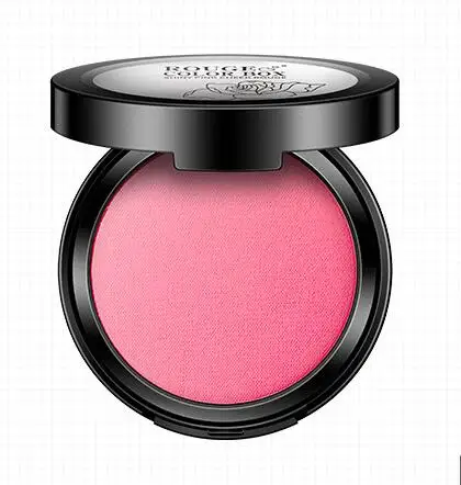 3 Rose powder Макияж пудра-румяна для щек 4 цвета Румяна разных цветов пудра прессованная основа для лица макияж румяна - Цвет: 3 Rose powder