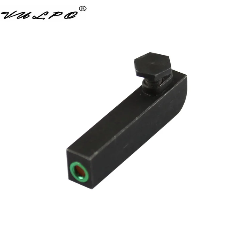 VULPO Glock Sight Steel Made красный зеленый волоконно оптический передний с боевым задним