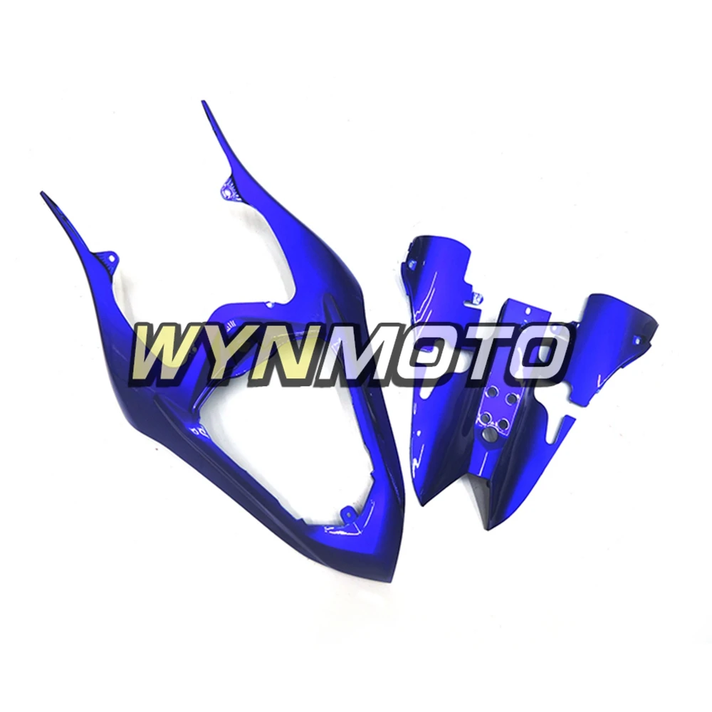 Синие Черные пластмассовые обтекатели ABS для Yamaha YZF1000 R1 2007 2008 07 08 полный комплект