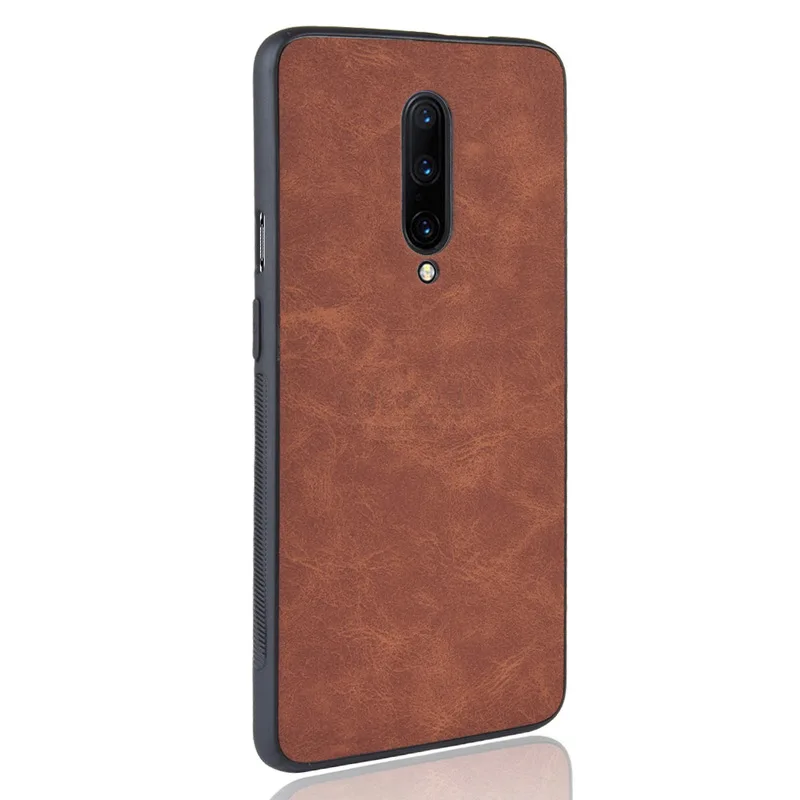 Новая мода обложка на заднюю панель из искусственной кожи для Oneplus 7/7 Pro Чехол