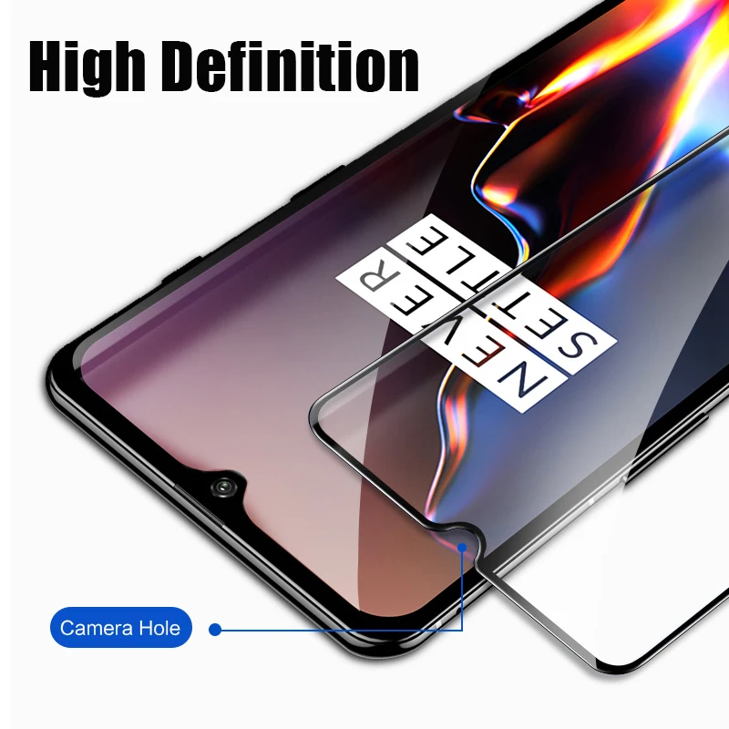 Закаленное стекло для Oneplus 7 Pro 7T Защита от царапин Взрывозащищенная экрана 1 + 6T
