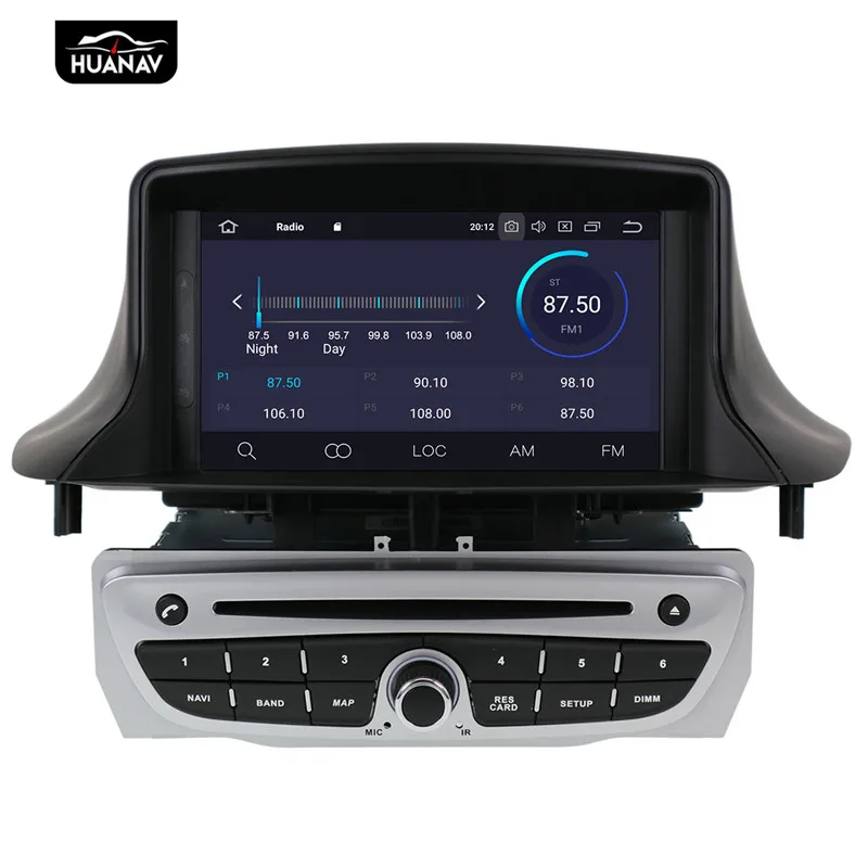 Автомобильный DVD плеер DSP Android 9 0 GPS навигация для Renault Megane 3 Fluence 2009 2015
