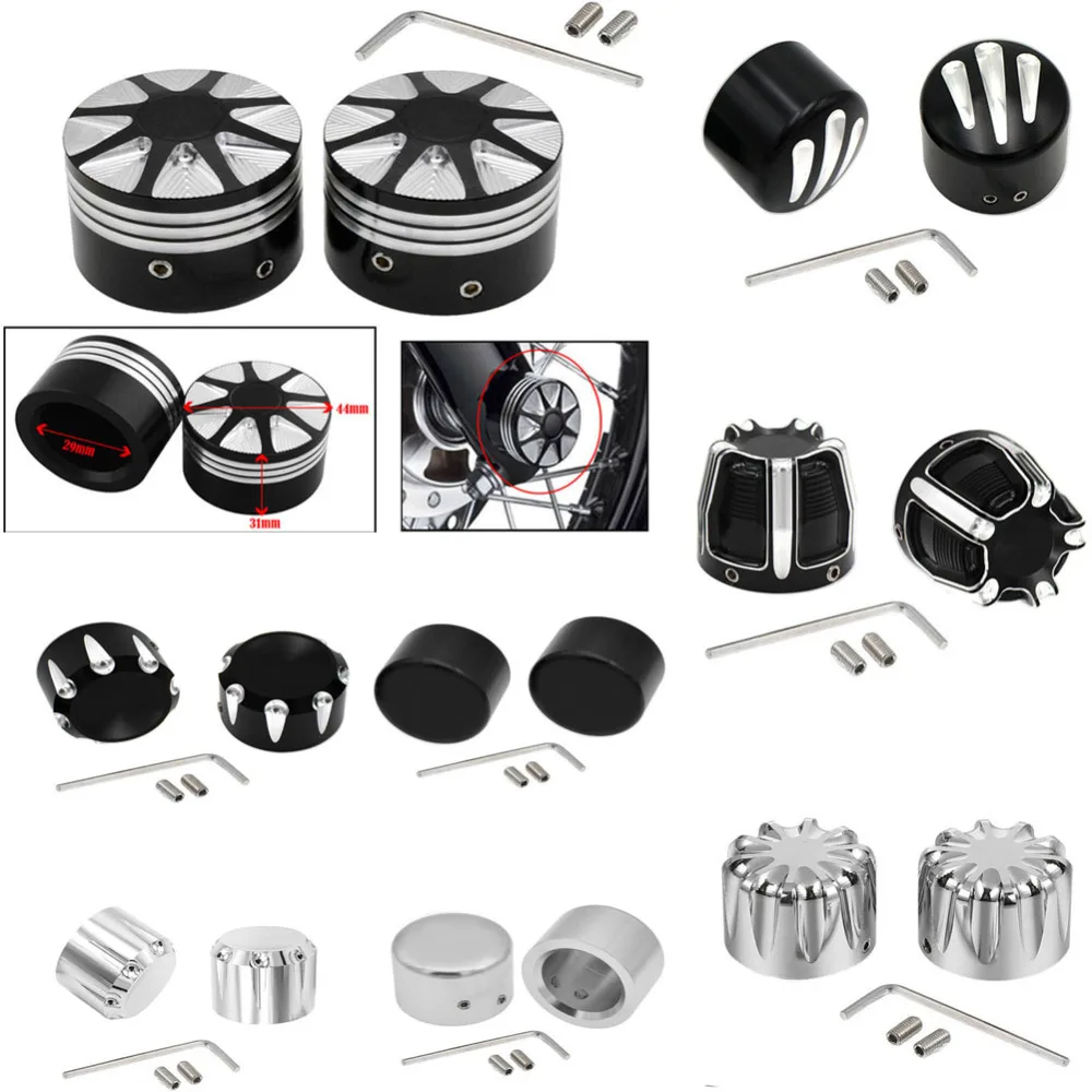 Передняя ось гайка крышка болта для Harley 500 XG750 Electra Tr Glide Softail Road King FLTR FLHT FLHRC