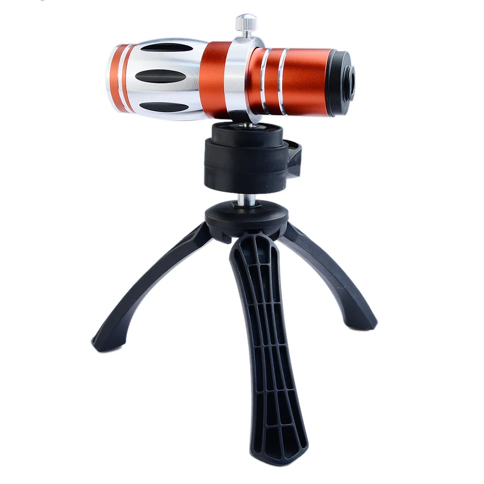 Новинка 2017 года телефон случаях Объективы для фотокамер комплект 17x телефото зум