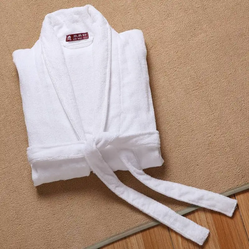 damskiego szlafroka zimowa męska 100% bawełna ręcznik frotte szlafrok kimono szata salon nosić szaty spa garnitury wypoczynkowe pijamas robe