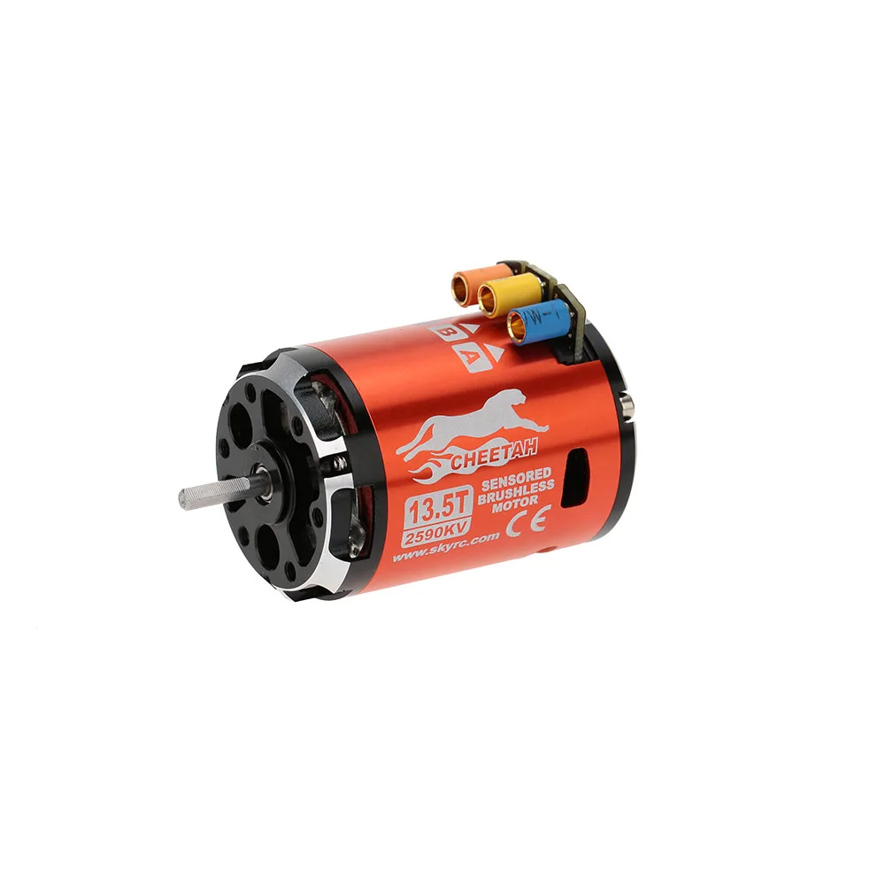 SkyRC 13,5 T 2590KV Американская классификация проводов 2р бесщеточный двигатель с датчиком+ CS60 60A бесколлекторный датчик ESC+ светодиодный программы карты комбо набор для 1/10 1/12 RC автомобиль