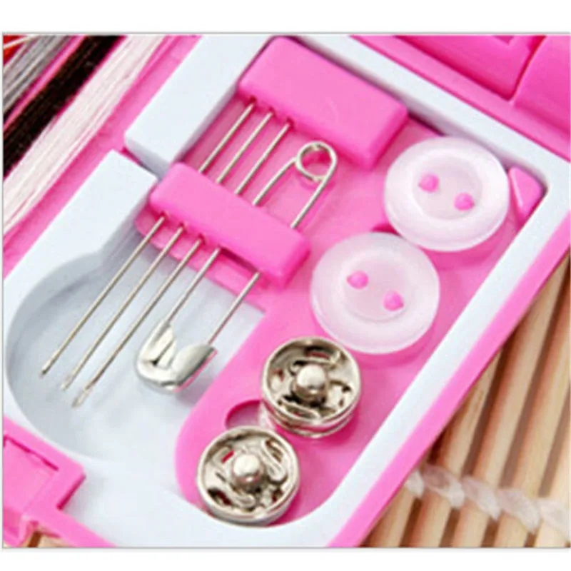 Дорожный швейный набор спицы мини-кейс пластиковые ножницы для ленты штифтов