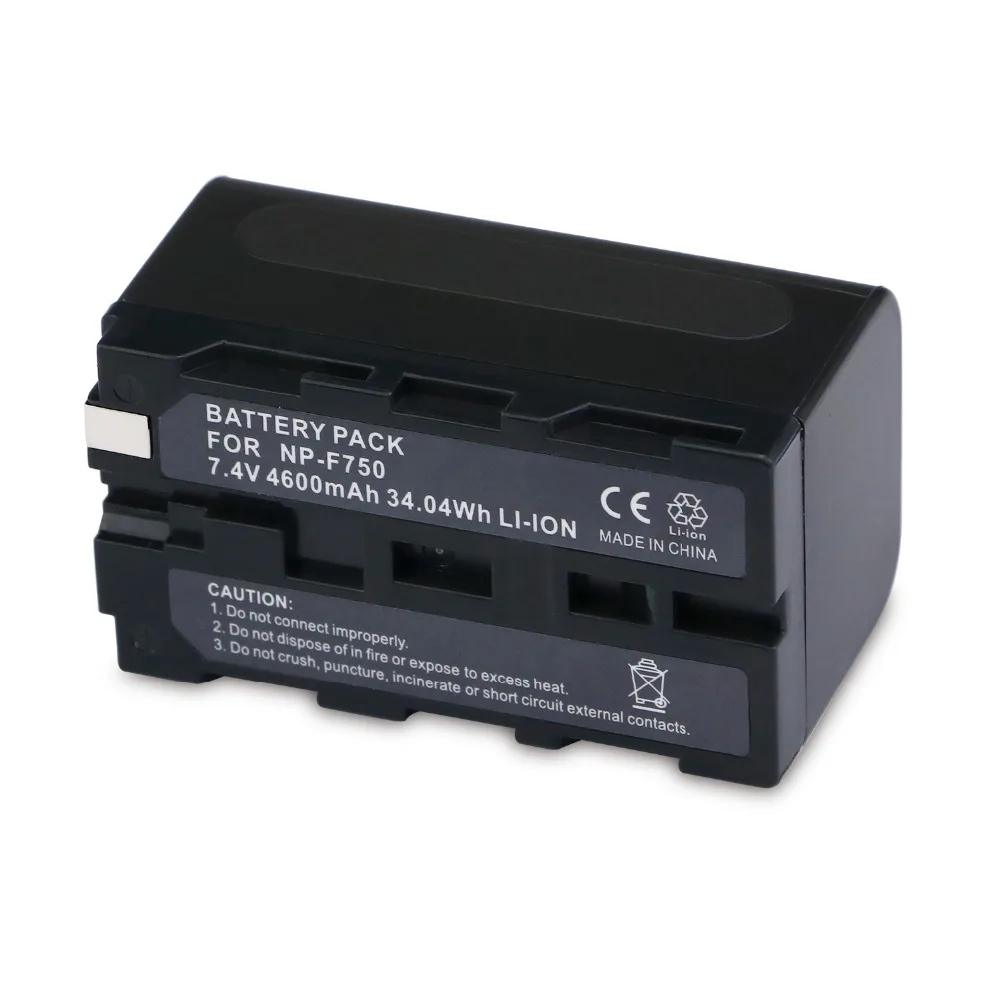 

NASTIMA 7.2V 4400mAh Power Camera Battery For Sony NP-F550 NP-F750 NP-F950 Battery CyberShot Video 8 Mavica 7.2V 4400mAh