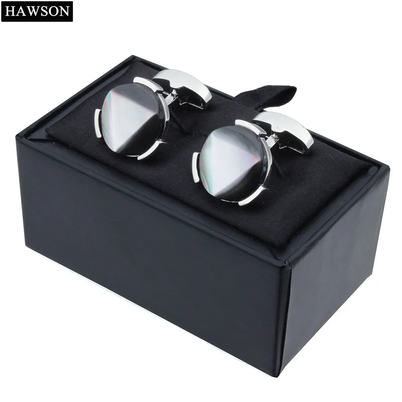 HAWSON тигровый глаз камень запонки для мужчин модные ювелирные изделия подарки|stone