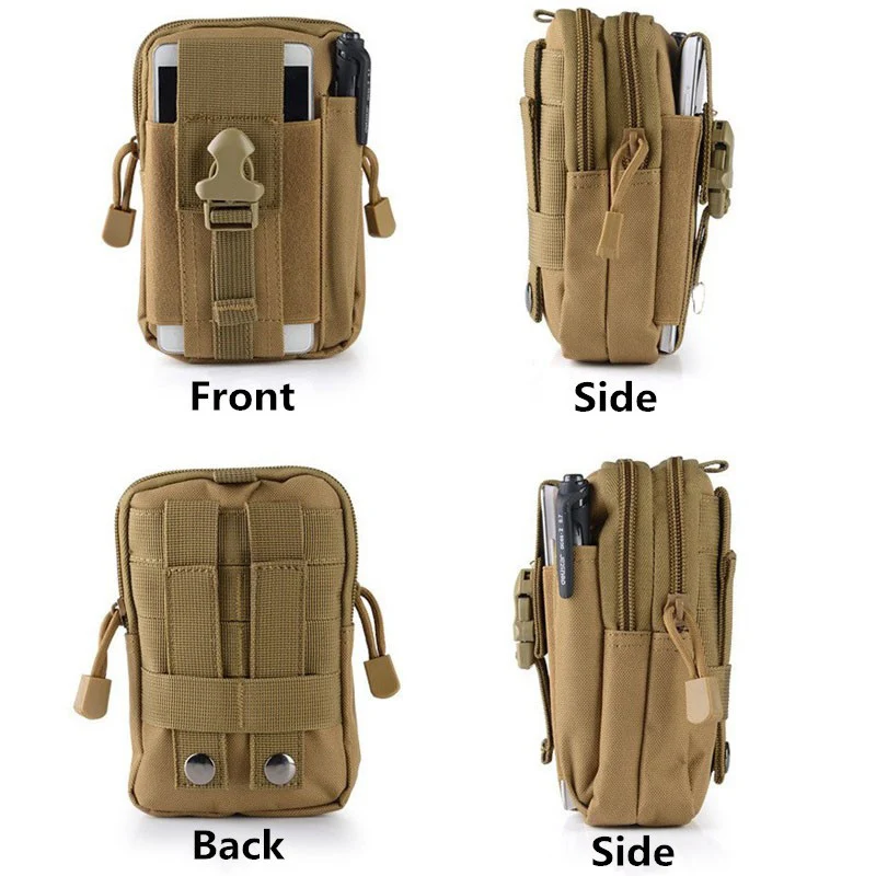Универсальный спортивные военные армейские прочные мягкий пояс кошелек чехол