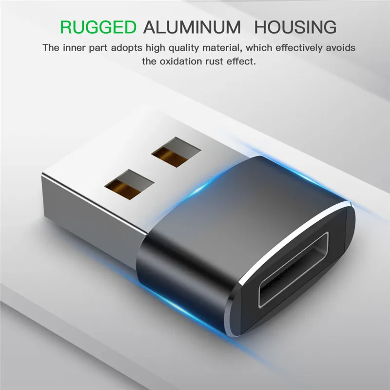 Адаптер Type C с USB разъемом мама на 2 0 папа кабель OTG для Samsung Galaxy s8 s9 Huawei