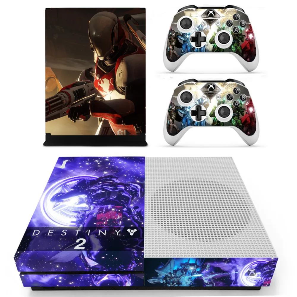 Игра Destiny 2 кожи Стикеры наклейка для Xbox One S консоли и контроллеры тонкий s